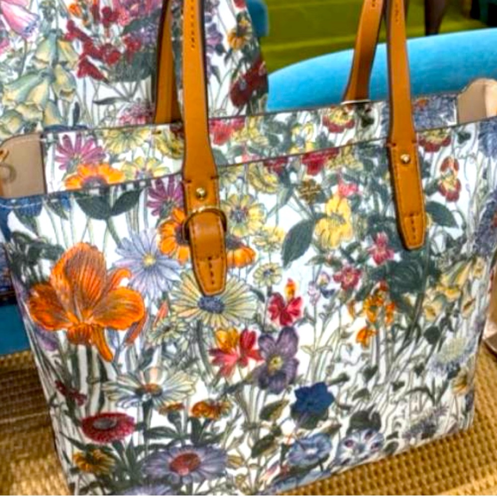 Tory Burch Kerrington Zip Floral